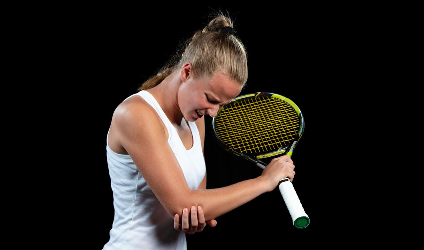 Tennis elbow often gets better on its own. 